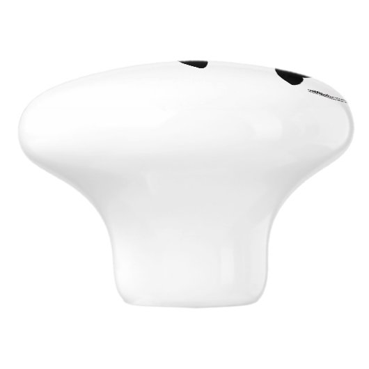 Flugtauben Keramikknauf (Seitenansicht)