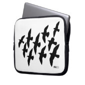 Flugtauben Laptopschutzhülle (Vorderseite Links)