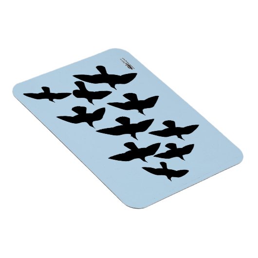 Flugtauben Magnet (Rechte Seite)