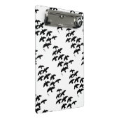 Flugtauben Mini Klemmbrett (Schrägansicht)