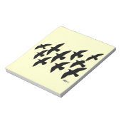 Flugtauben Notizblock (Rotiert)