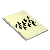 Flugtauben Notizblock (Rechte Seite)