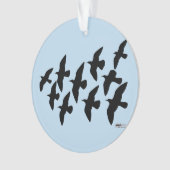 Flugtauben Ornament (Vorderseite)