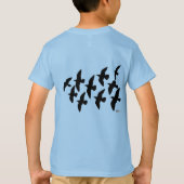 Flugtauben T-Shirt (Rückseite)