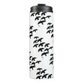 Flugtauben Thermosbecher (Vorderseite)