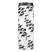 Flugtauben Thermosbecher (Rückseite)