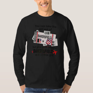 Flugticket Bakersfield Mädchen Bakersfield Bordka T-Shirt