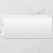 Flugticket Bar Bat Mitzvah Einladung (Rückseite)