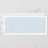 Flugticket Boarding Pass Kindergeburtstag Party Einladung (Rückseite)