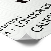 Flugtickets Poster (Ecke)