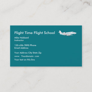 Flugtrainings-Geschäftskarten Visitenkarte