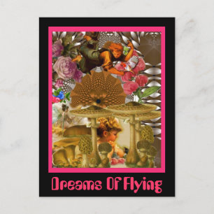 Flugträume Postkarte