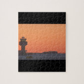 Flugverkehr-Kontrolle tower_Military Flugzeuge Puzzle (Vertikal)