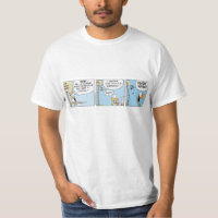 Flugverkehr-Kontrollen-Cartoon-Shirt