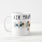 Flugverkehr-Kontrollen-Genie Kaffeetasse (Links)