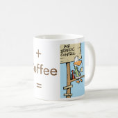 Flugverkehr-Kontrollen-Kaffee-Humor-Tasse Kaffeetasse (VorderseiteRechts)