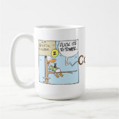 Flugverkehr-Kontrollen-Kaffee-Witz-Tasse Kaffeetasse (Links)