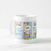 Flugverkehr-Kontrollen-Schlaf-Witz-Tasse Kaffeetasse (Vorderseite Links)