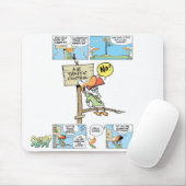 Flugverkehr-Kontrollen-Spaß-Mausunterlage Mousepad (Mit Mouse)