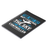 Flugverkehrsleiter Flughafen Funny Zitat Notizblock (Linke Seite)