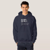 Flugverkehrsleiter - Funny Definition Hoodie (Vorne ganz)