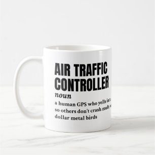 Flugverkehrsleiter - Funny Definition Kaffeetasse