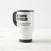 Flugverkehrsleiter - Funny Definition Reisebecher (Vorderseite Links)