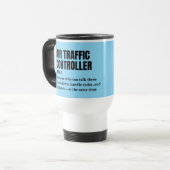 Flugverkehrsleiter - Funny Definition Reisebecher (Vorderseite Links)