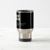 Flugverkehrsleiter - Funny Definition Reisebecher (Mittel)