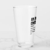 Flugverkehrsleiter - Funny Job Definition Glas (Rechts)