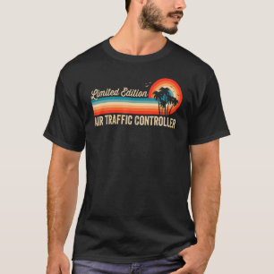 Flugverkehrsleiter Geburtstag Retro Vintagen Männe T-Shirt