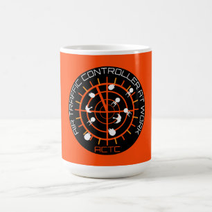 Flugverkehrsleiter Kaffeetasse
