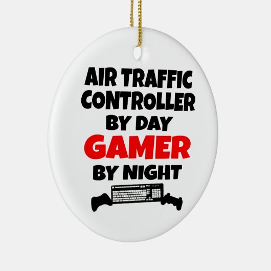 Flugverkehrsleiter Keramik Ornament (Rechts)