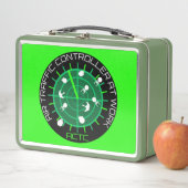 Flugverkehrsleiter Metall Brotdose (Beispiel)