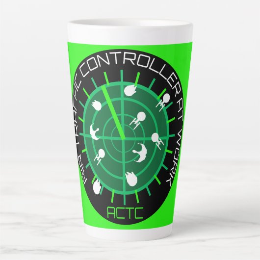 Flugverkehrsleiter Milchtasse (Vorderseite)
