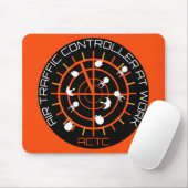 Flugverkehrsleiter Mousepad (Mit Mouse)