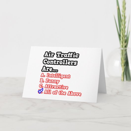 Flugverkehrsleiter Quiz.. Karte (Vorderseite)