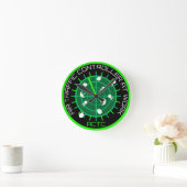 Flugverkehrsleiter Runde Wanduhr (Zuhause)