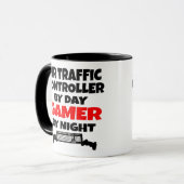 Flugverkehrsleiter Tasse (Vorderseite Links)