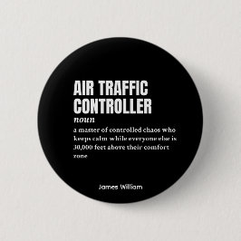 Flugverkehrsleiter - Unglaublich witzig Arbeitspla Button