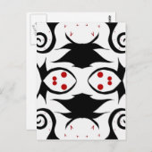 Flugvögel v3 postkarte (Vorne/Hinten)