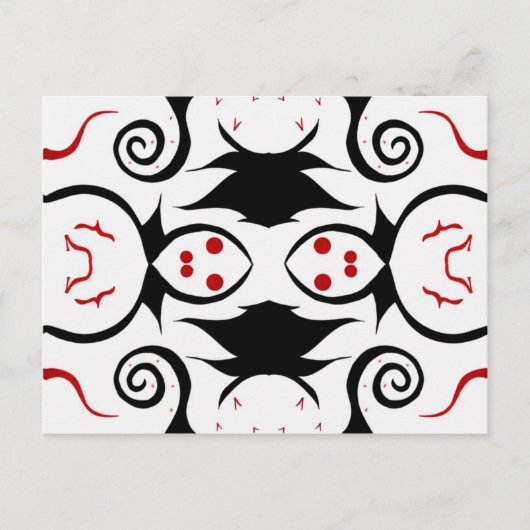 Flugvögel v3 postkarte (Vorderseite)