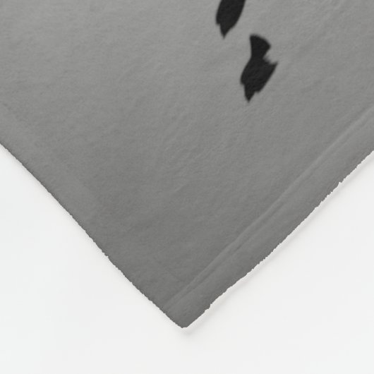 Flugweg Fleecedecke (Ecke)