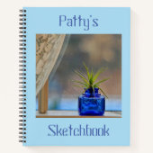 Flugwerk in Window Sketchbook Notizblock (Vorderseite)