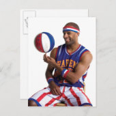 Flugzeit-Balldrehbeschleunigung Postkarte (Vorne/Hinten)