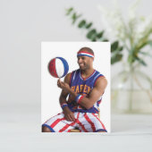 Flugzeit-Balldrehbeschleunigung Postkarte (Stehend Vorderseite)