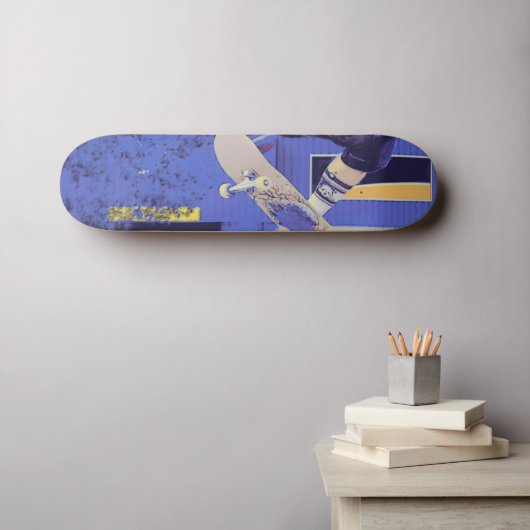 Flugzeit - Skateboarder Skateboard (Wandkunst (Horz))