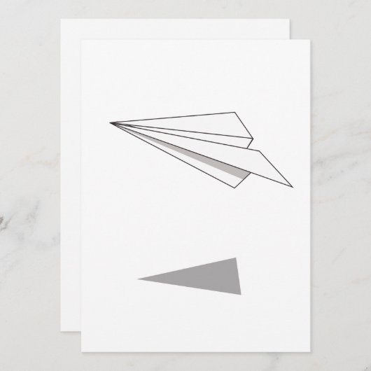 Flugzeug (Vorne/Hinten)