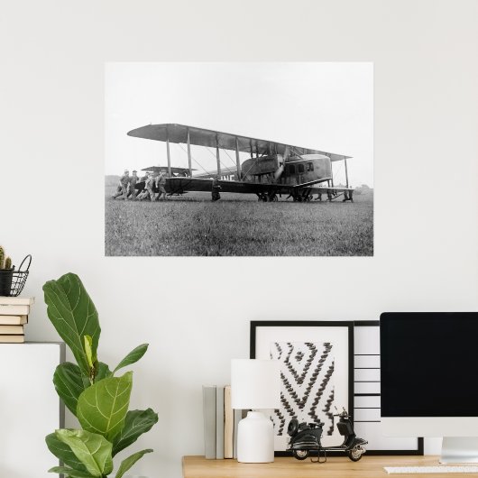 Flugzeug, 1919 poster (Heimbüro)