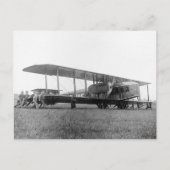 Flugzeug, 1919 postkarte (Vorderseite)